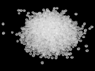 Plastová výplň do hraček a dekorací 0,25 kg