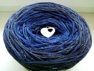 Půlnoc 3-nitka 1200m s lurexem