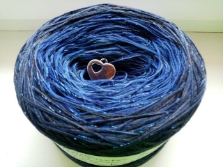 Půlnoc 3-nitka 1500m s lurexem