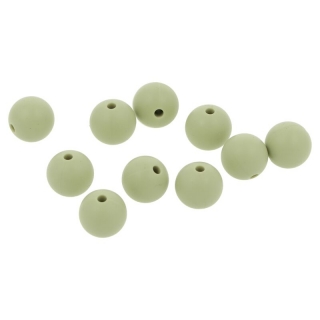 Silikonový korálek 12mm Šalvějový