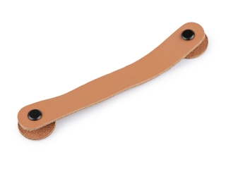 Kožené ucho na košík s nýty