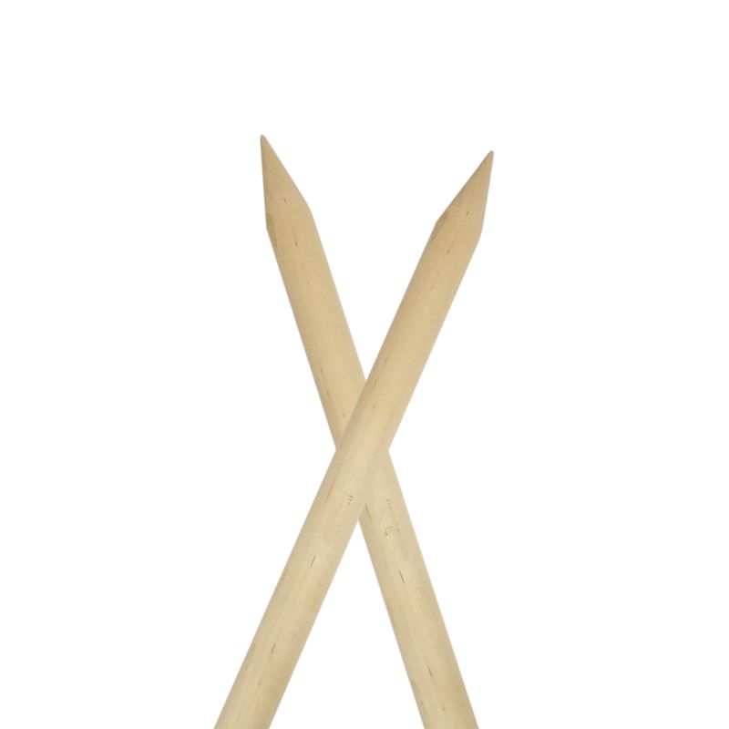 KnitPro Jumbo Birch dřevěné jehlice 40cm 25mm