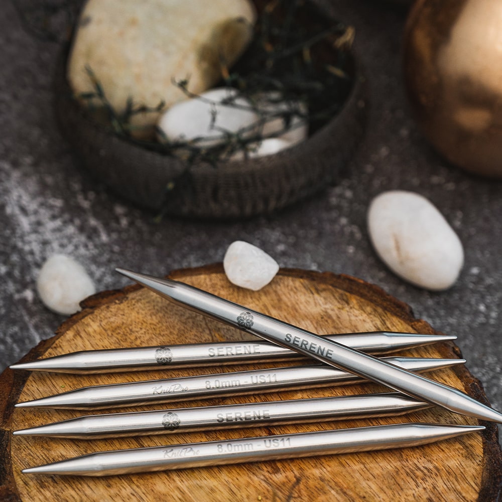 KnitPro Mindful ponožkové jehlice 15cm 2,25mm